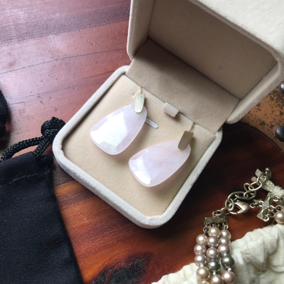 Bundle J. Crew Pearl Ribbon Necklace, Pearl Knotted Necklance, Kendra Scott - Picture 7 of 7